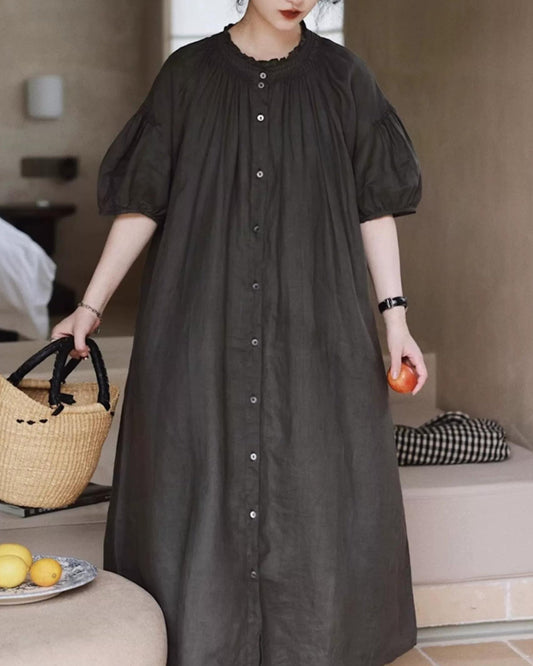 リッブルミエフリルシャツワンピース 10413
