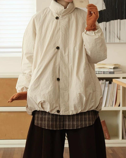 スノーブロッサムスタンドダウンコート 10167