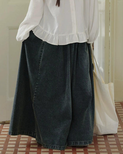 フィーカフレアデニムワイド 10273