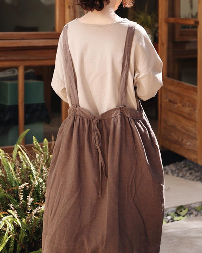 カントリーエプロンサスペンダーワンピース 10118