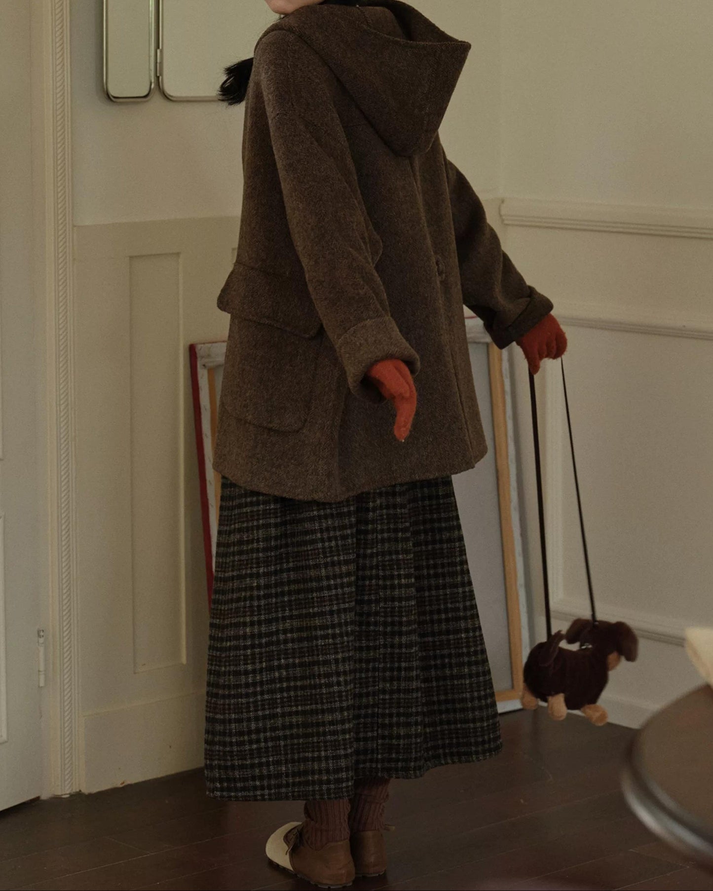 スカンディフローラフードポケットコート 10294