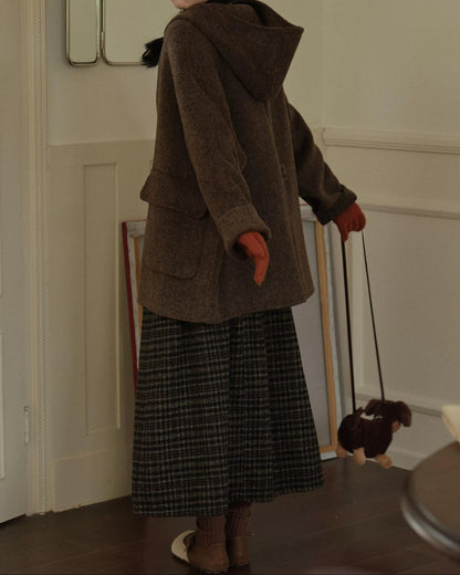 スカンディフローラフードポケットコート 10294