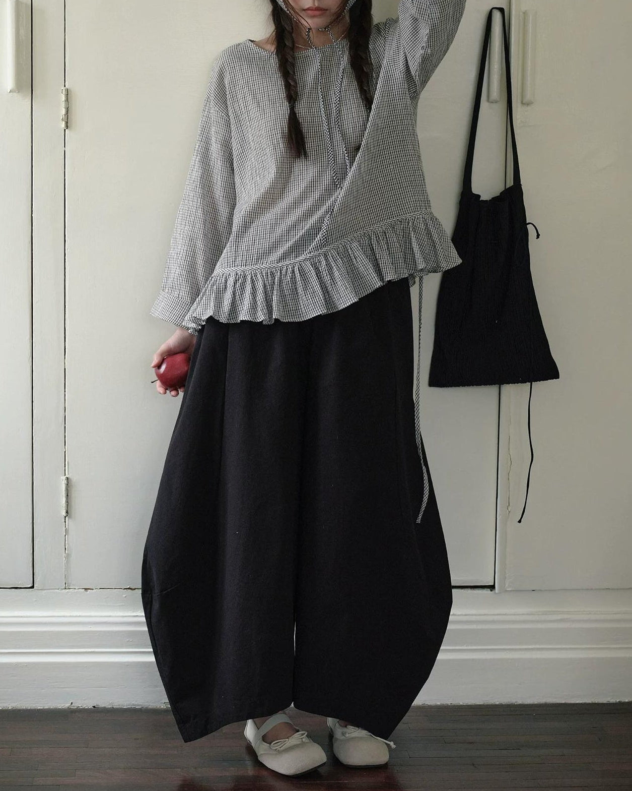 ランタンボリュームルーズパンツ 10271