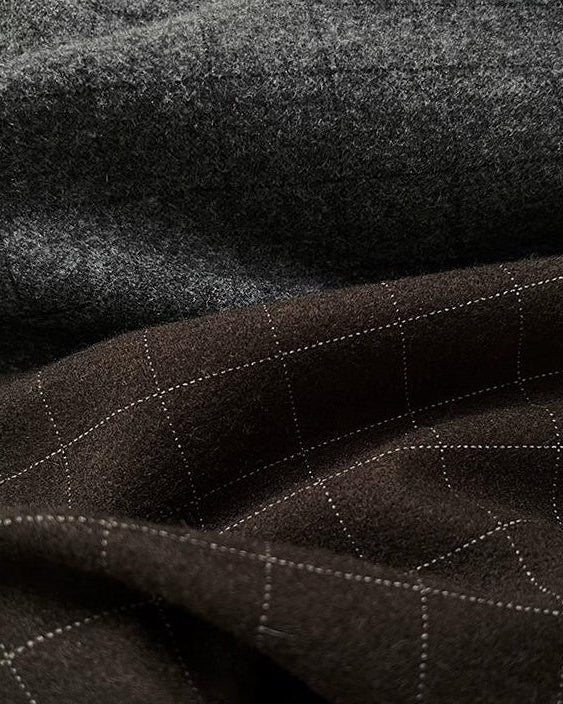 フリルレトロチェックワイドパンツ 10142