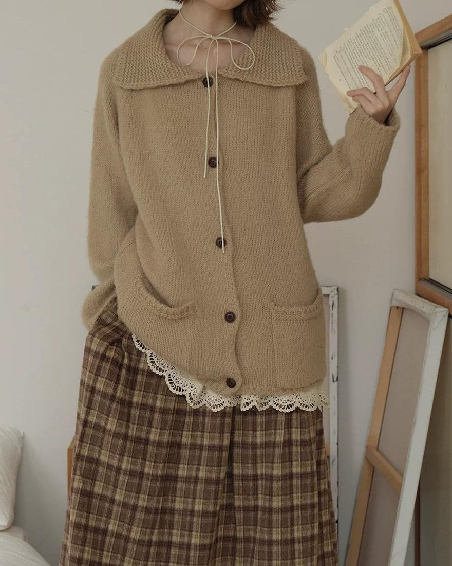 ルミラペルレイジーカーディガン 10157