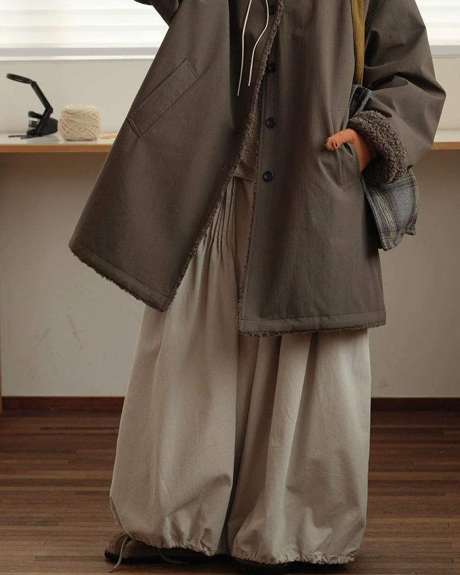 ストラップバルーンピンタックパンツ 10154