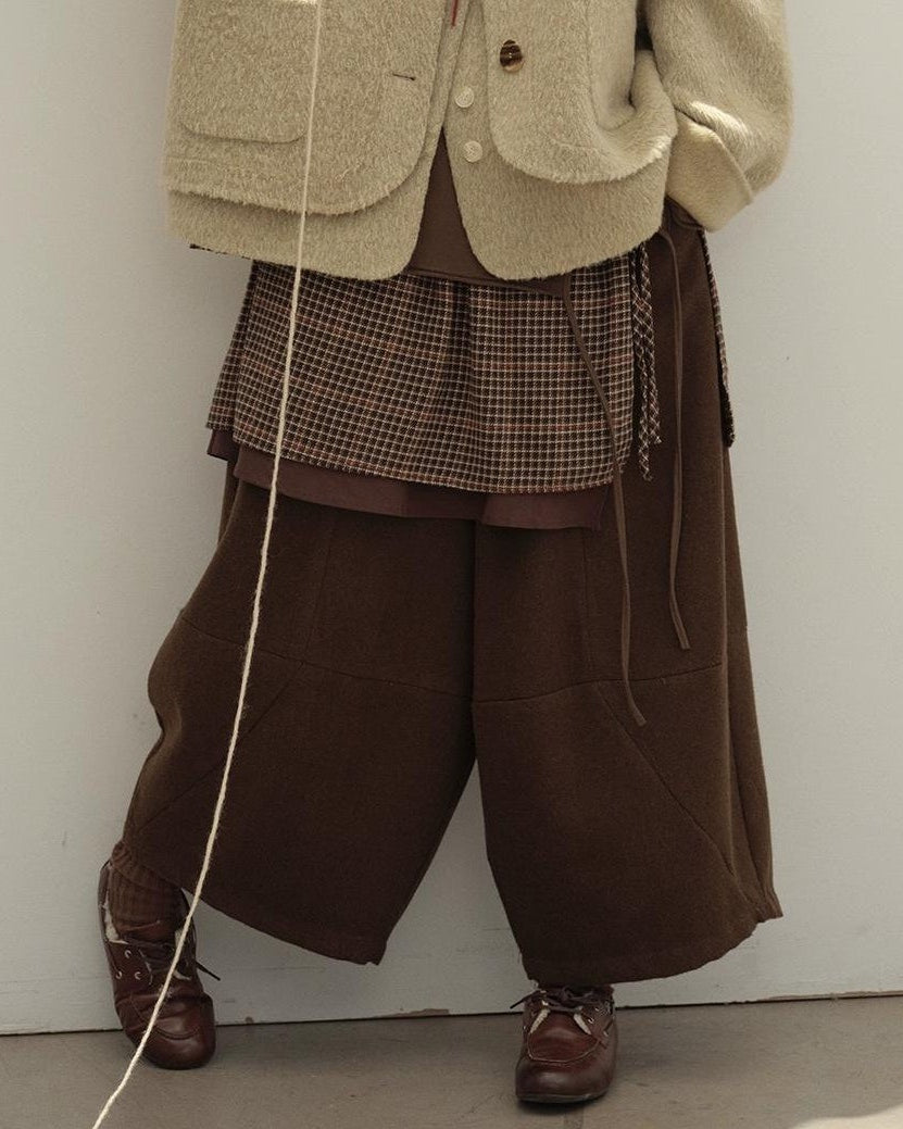 クラシックランタンカジュアルパンツ 10128