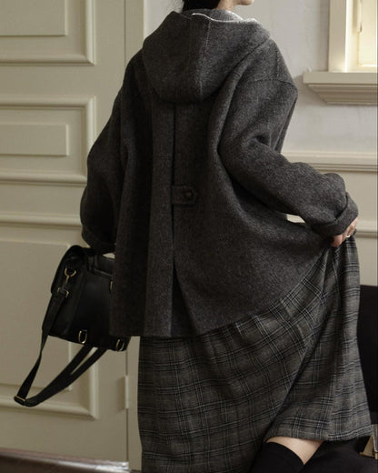 スカンディフローラフードポケットコート 10294