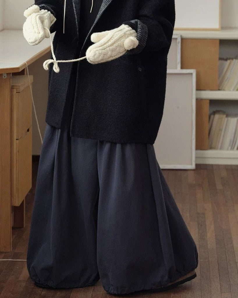 ストラップバルーンピンタックパンツ 10154