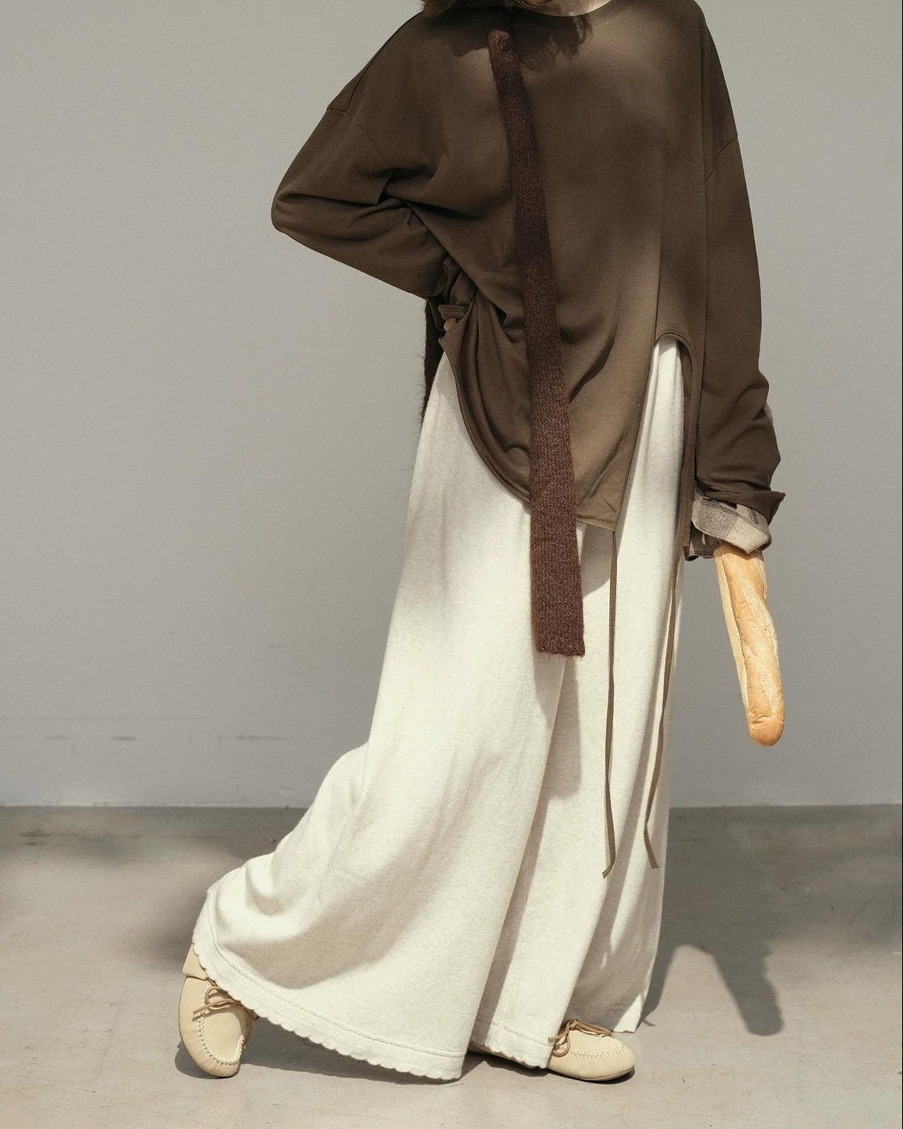 スカンディスリットトップカットソー 10181