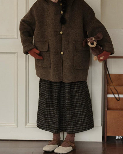 スカンディフローラフードポケットコート 10294