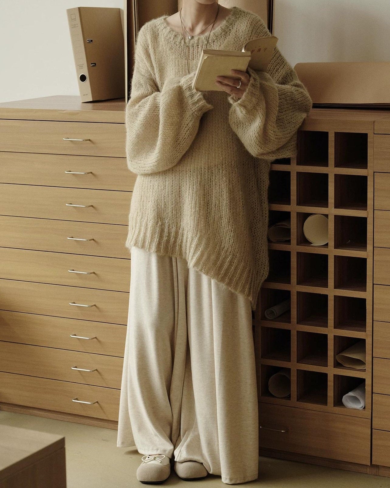 ルミエラリラックスハイウエストパンツ 10299