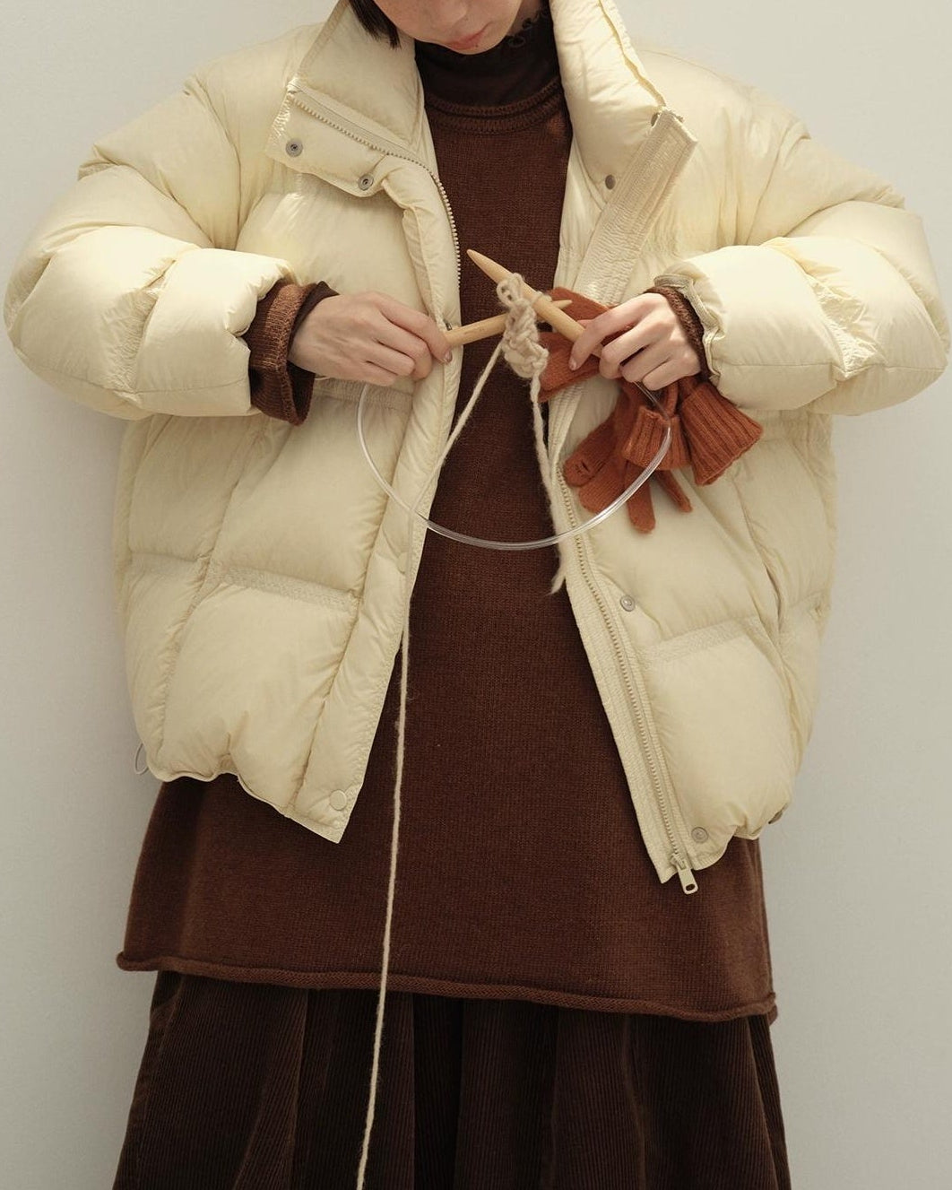 クラシックフィット ニットチュニック 10132