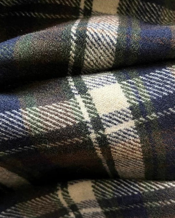 スカンジナビアチェックミディスカート 10188