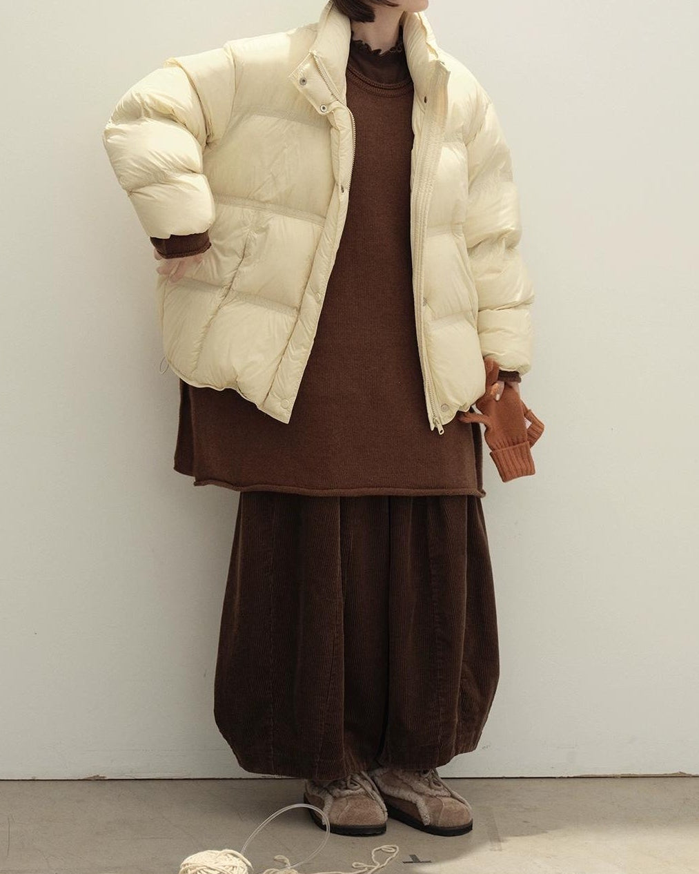 クラシックフィット ニットチュニック 10132