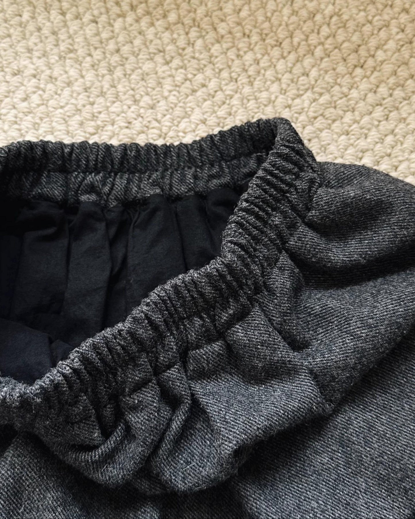 ハイウエストレトロティアードスカート 10037