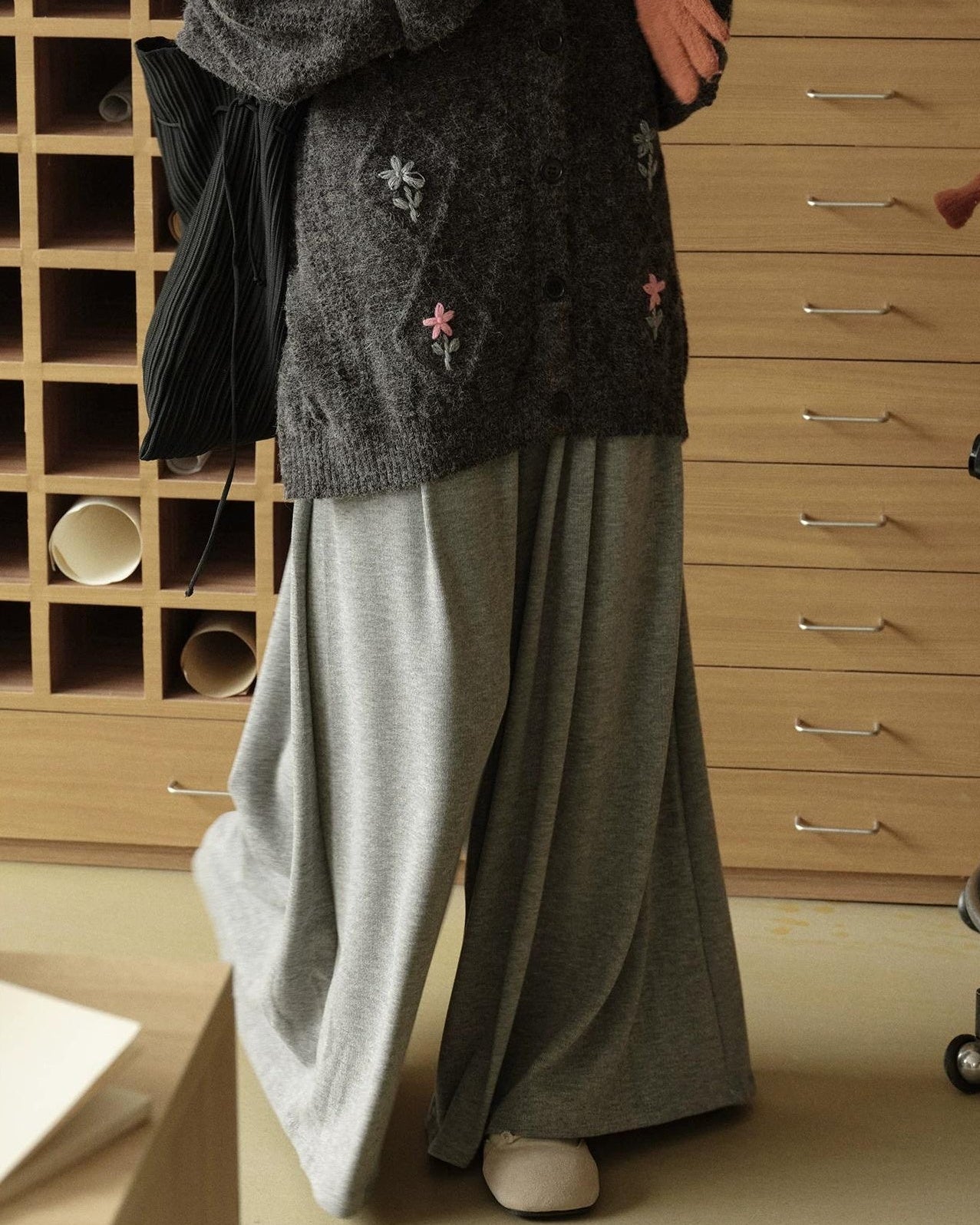 ルミエラリラックスハイウエストパンツ 10299