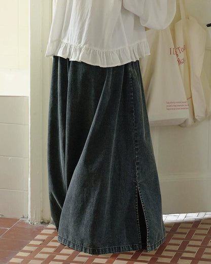 フィーカフレアデニムワイド 10273