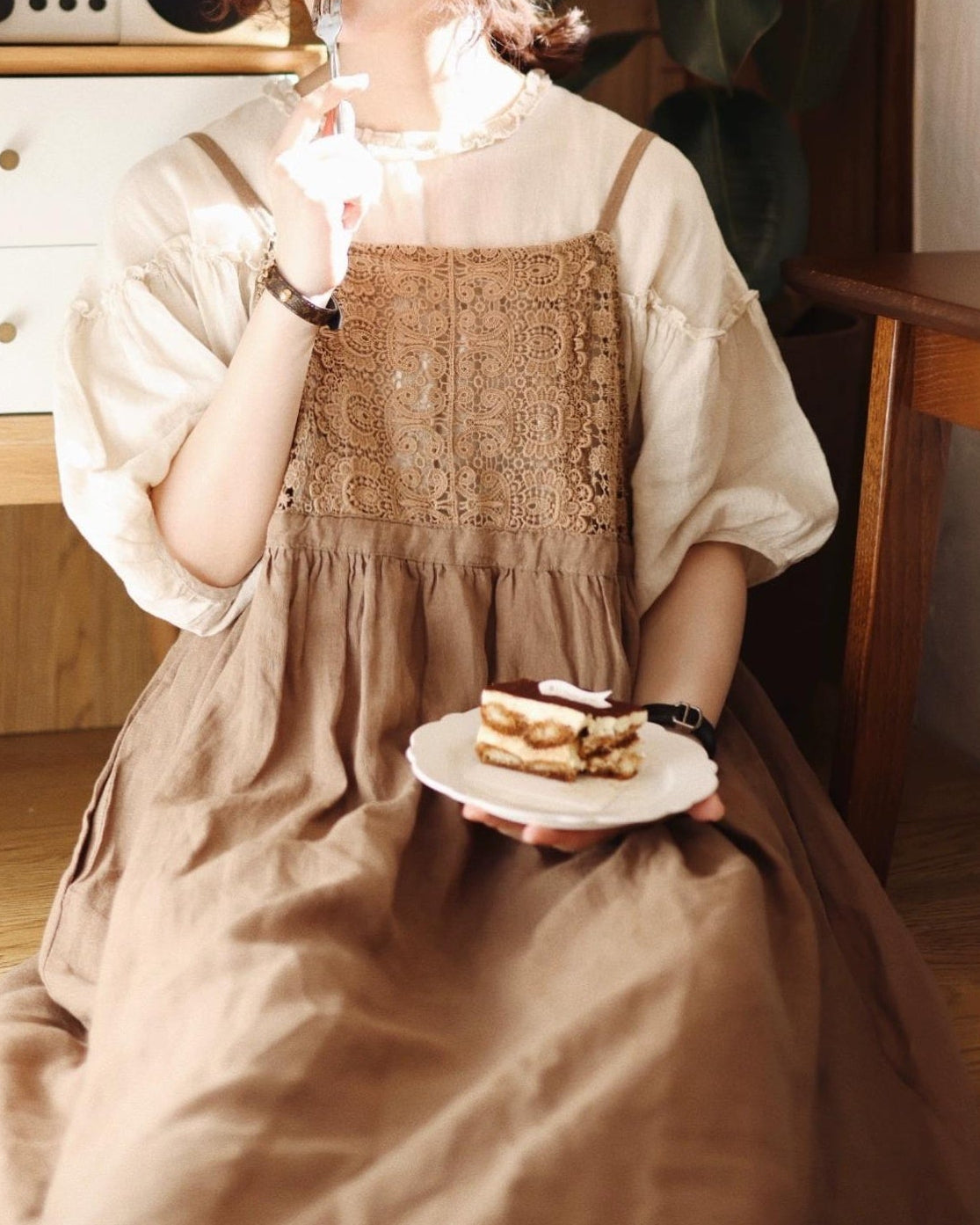 ミュークレースサスペンダーワンピース 10115