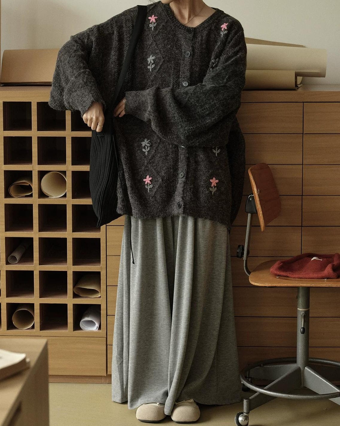 ルミエラリラックスハイウエストパンツ 10299