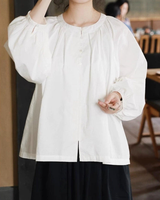 ヴィントフロースリーブブラウス 10078