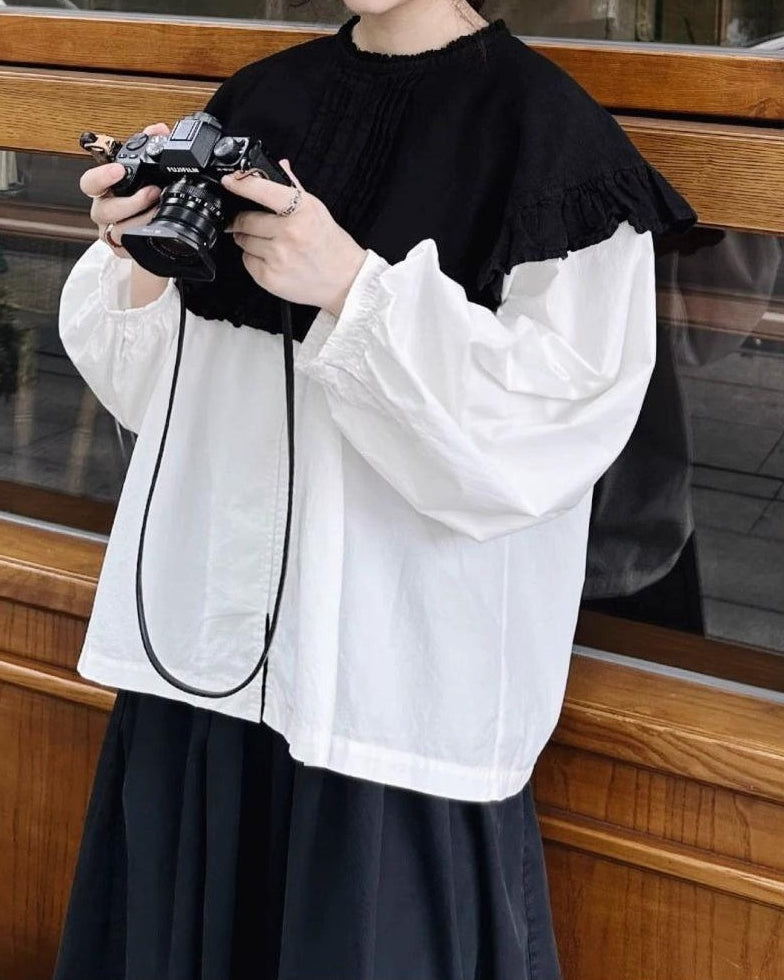 ヴィントフロースリーブブラウス 10078