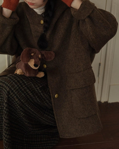 スカンディフローラフードポケットコート 10294