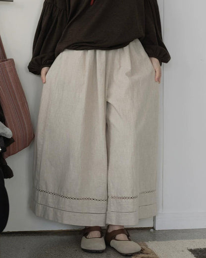 エルヴィスティアメッシュワイドパンツ 10258