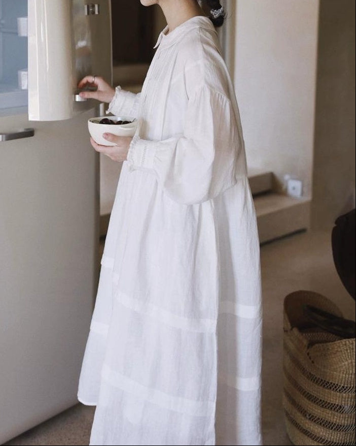 パフスリーブピンタックワンピース 10001