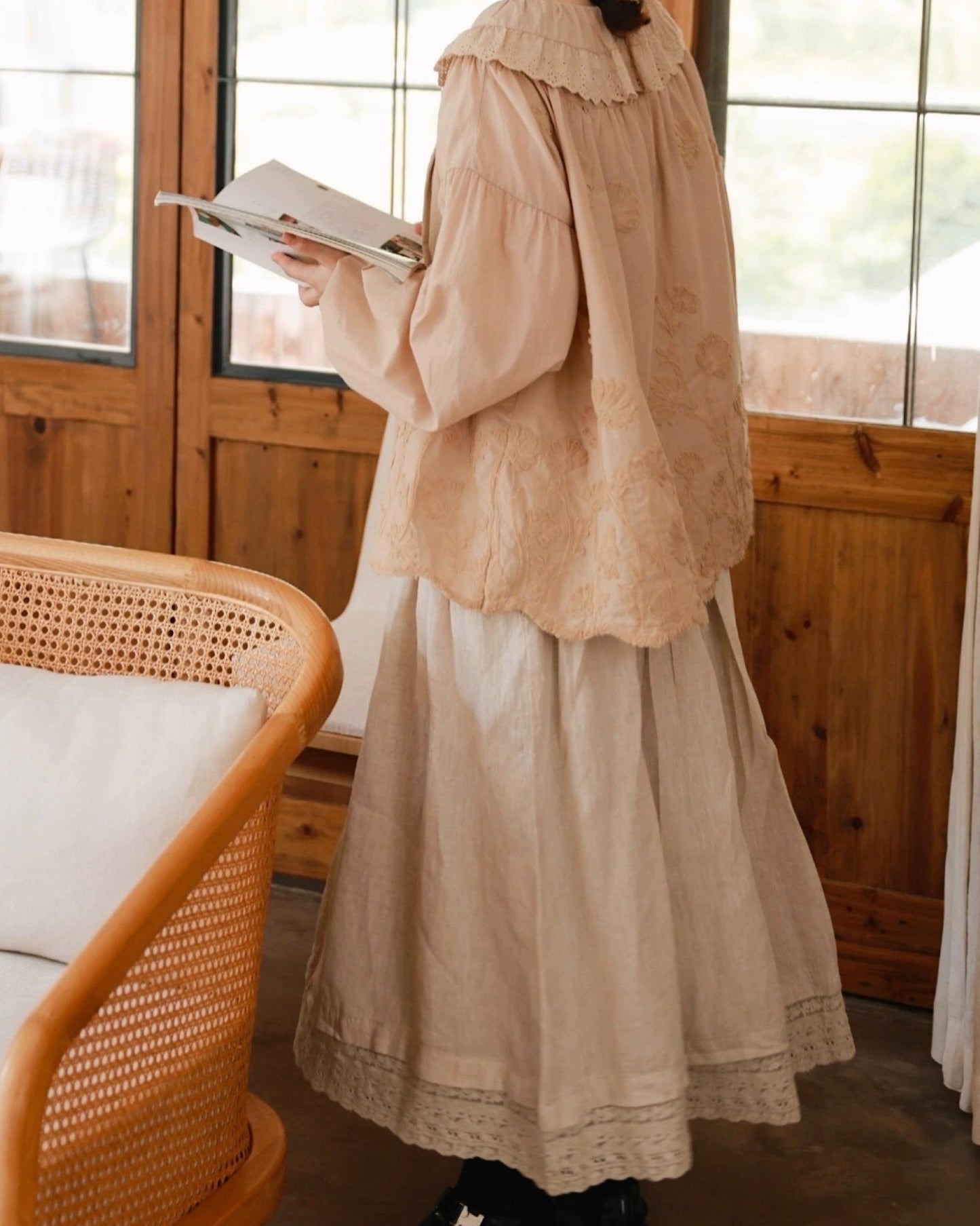 ヘルカレースミディスカート 10086