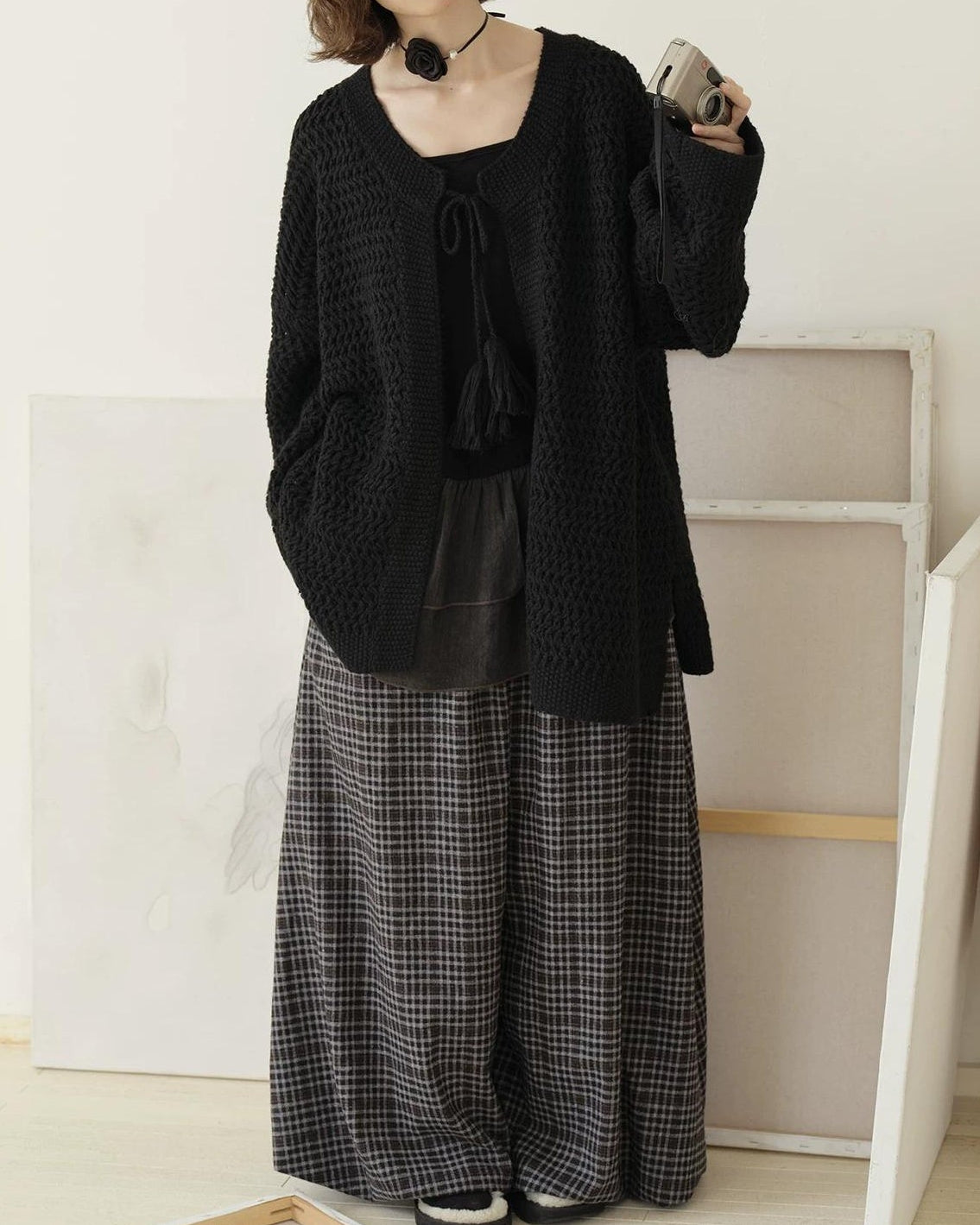 ナチュラルキャミシタフリルレイヤートップ 10191