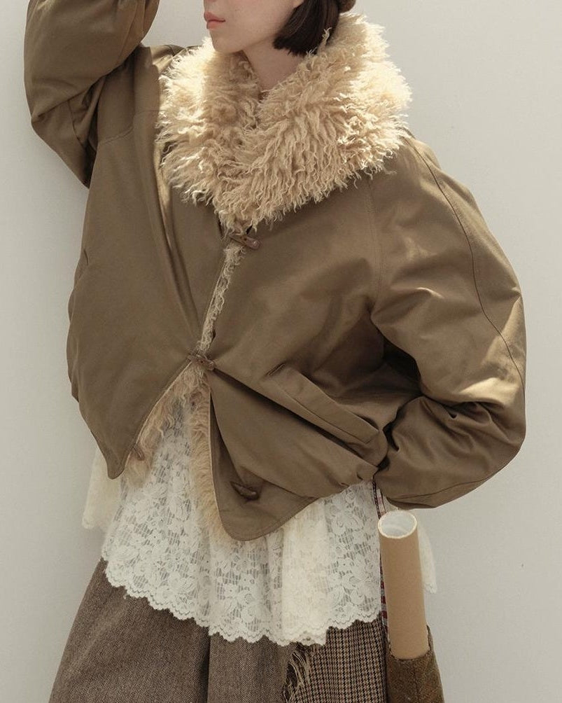 ヒュッゲファーホーンボタンコート 10138