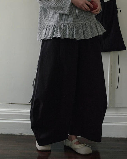 ランタンボリュームルーズパンツ 10271