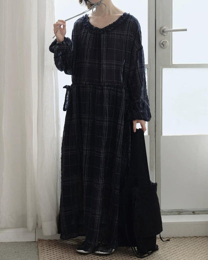 フィヨルドヴァルディナフリルワンピース 10256