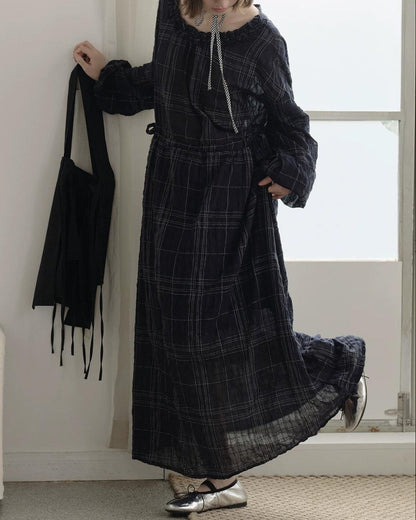 フィヨルドヴァルディナフリルワンピース 10256