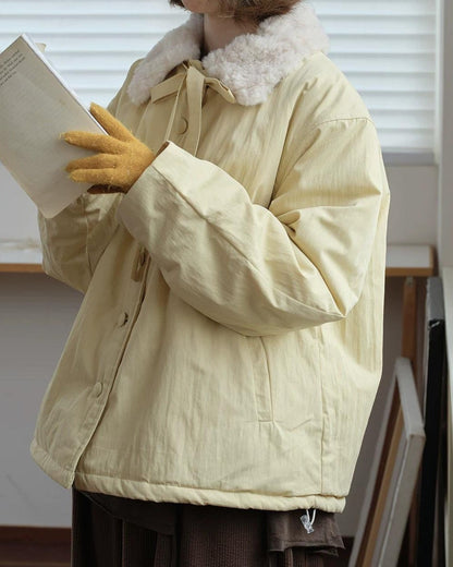 レトロノルディックボアリボンコート 10163