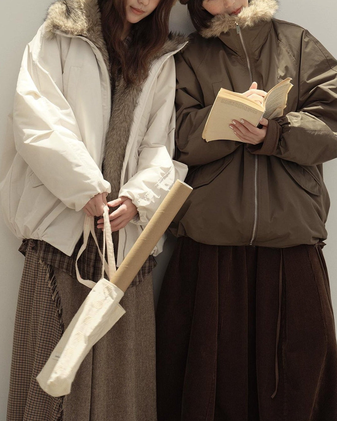 オーロラウォームファーダウンコート 10131