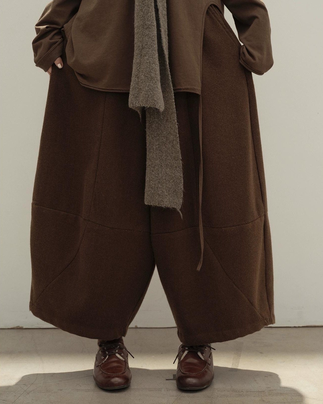 クラシックランタンカジュアルパンツ 10128