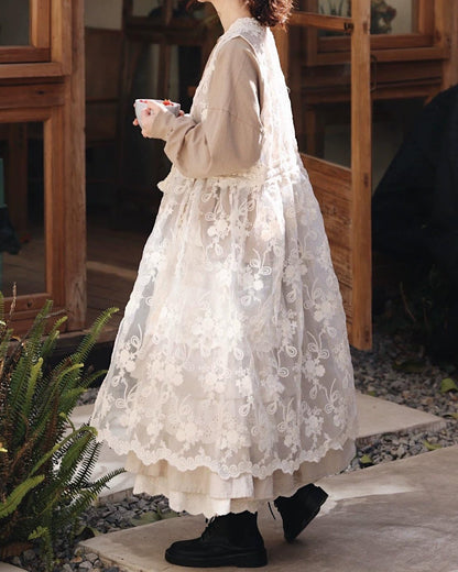 エアリーメッシュ ベストワンピース 10117