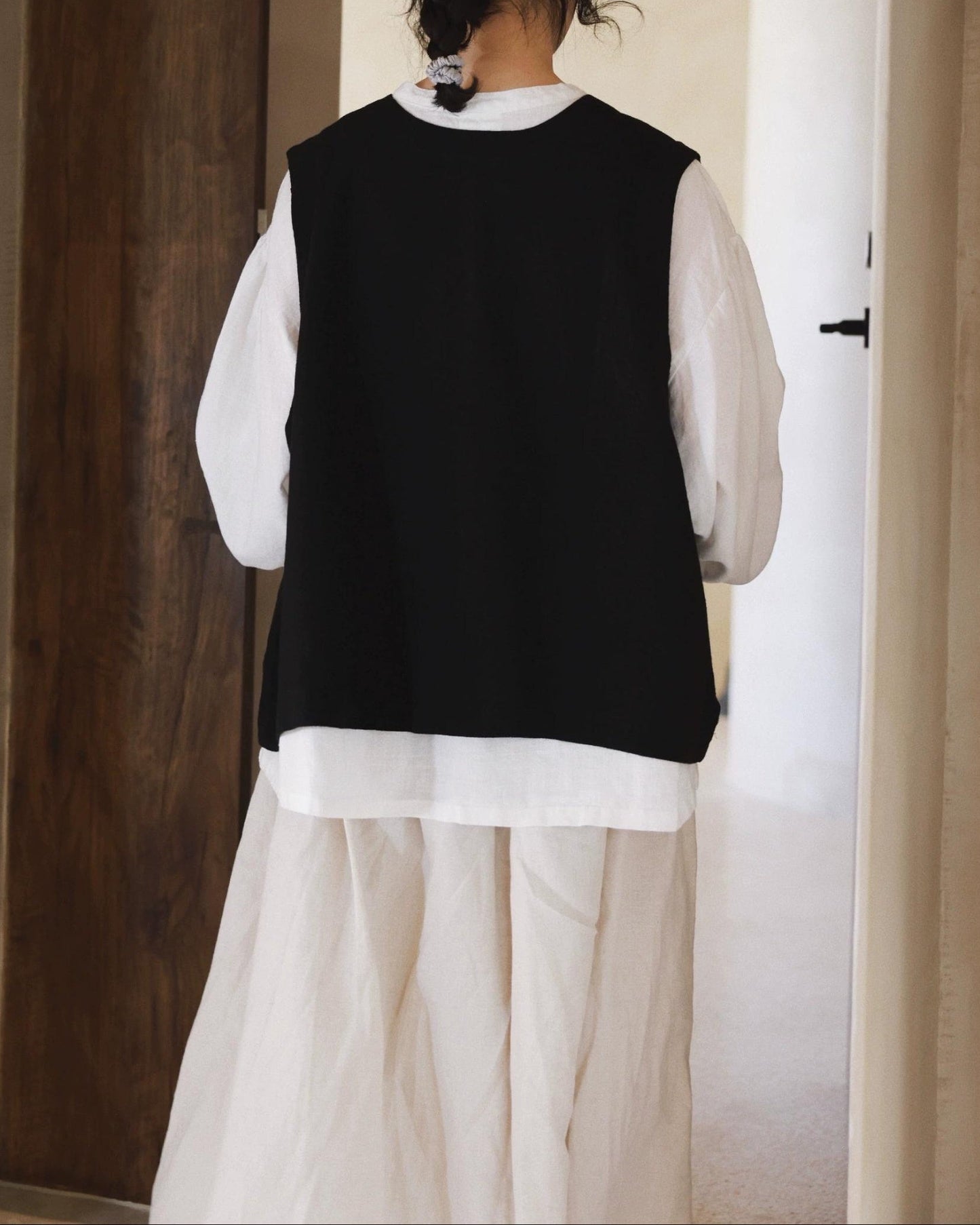 ダブルブレスト2WAYレトロベスト 10056