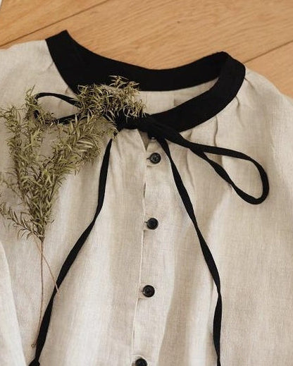 スウィートバイカラーリボンワンピース 10112