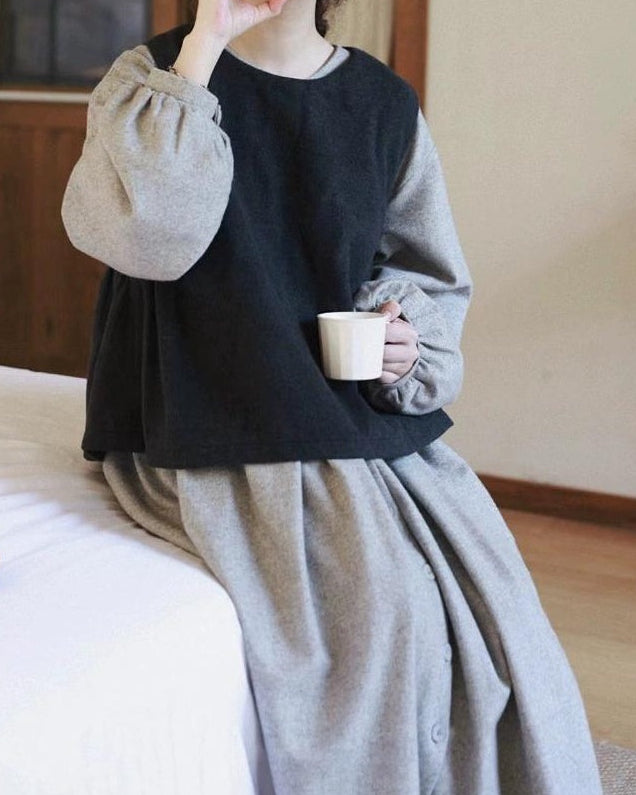 ランドネックサナフレアベスト 10089