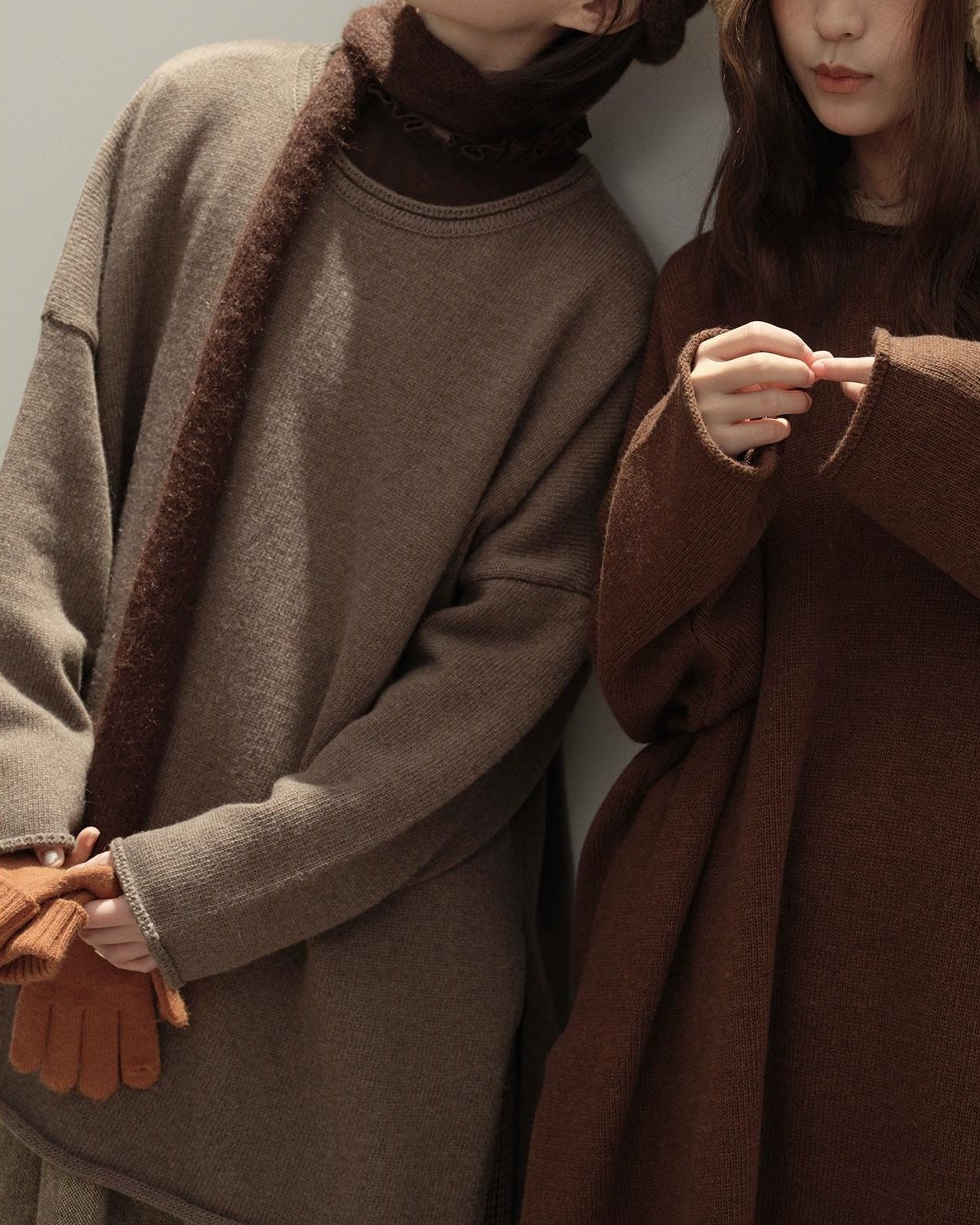 クラシックフィット ニットチュニック 10132