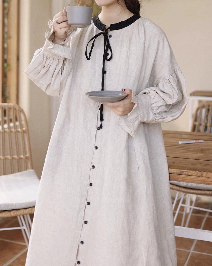 スウィートバイカラーリボンワンピース 10112