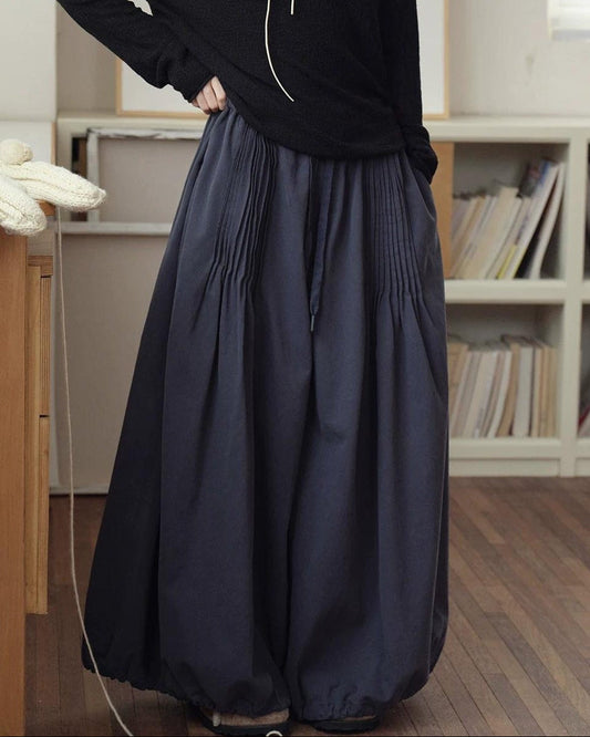 ストラップバルーンピンタックパンツ 10154