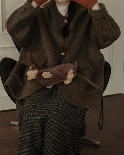 スカンディフローラフードポケットコート 10294