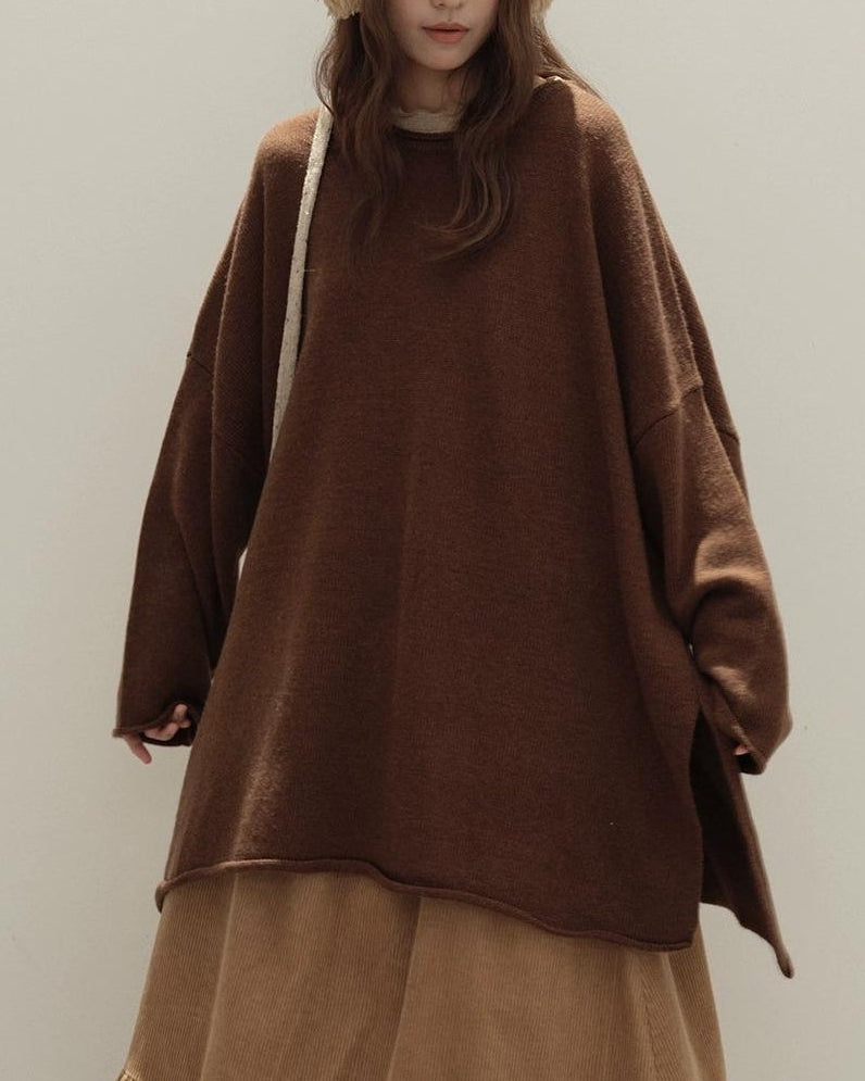 クラシックフィット ニットチュニック 10132