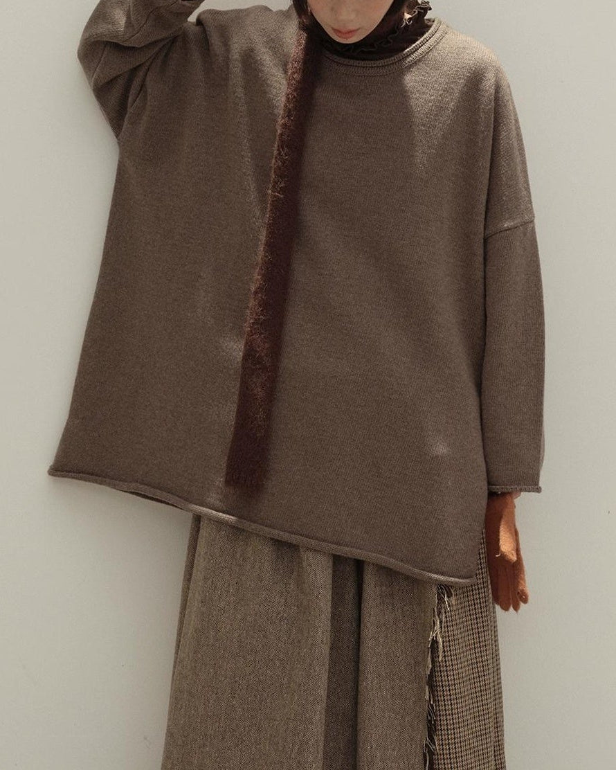 クラシックフィット ニットチュニック 10132