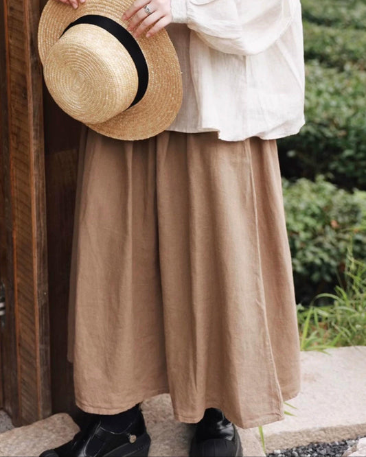 ハイウエストAラインレトロスカート 10047