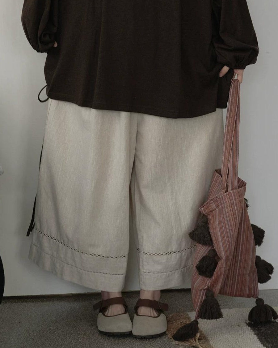 エルヴィスティアメッシュワイドパンツ 10258